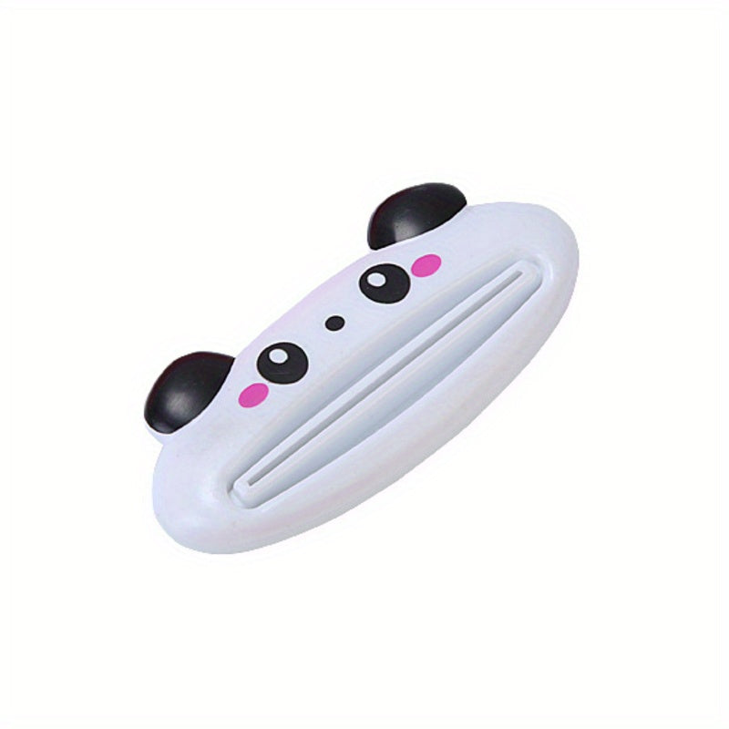 1pc Cartoon Toothpaste Squeezer: A Cute Kitchen Gadget for Easier Bathroom Cleaning!