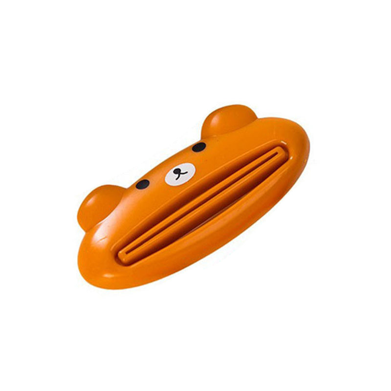 1pc Cartoon Toothpaste Squeezer: A Cute Kitchen Gadget for Easier Bathroom Cleaning!