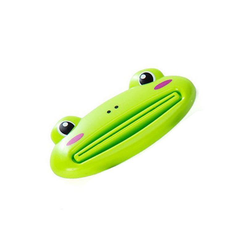 1pc Cartoon Toothpaste Squeezer: A Cute Kitchen Gadget for Easier Bathroom Cleaning!