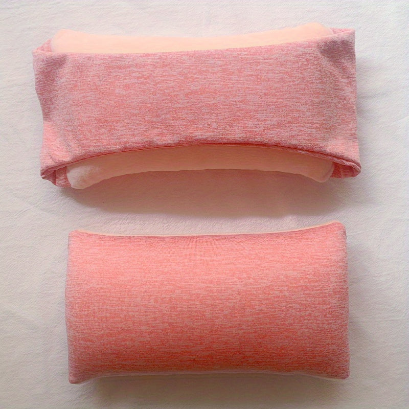 1pc Travel Pillow, 2 In 1 Multifunctional Eye Mask Pillow, Comfortably Supports The Head, Neck And Chin For Airplane Train Car Outdoor Camping Hiking