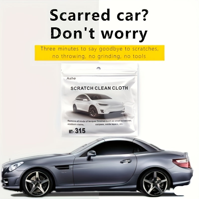 Restore Your Car's Paint Job Instantly with Nano Magic Car Scratch Remover Cloth!