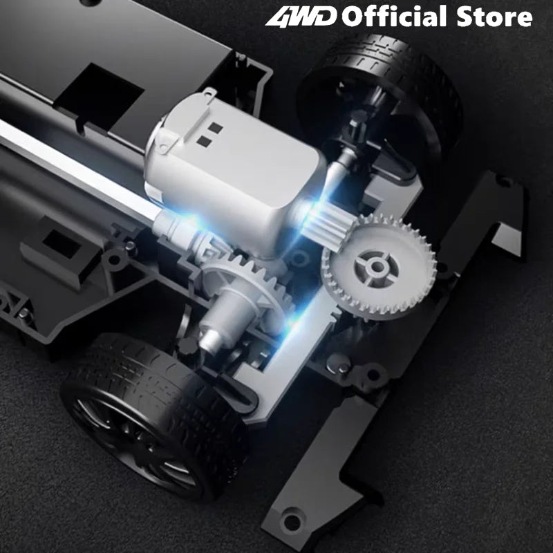 4WD 1:24 Remote Control Drift RC Racing Car 20KM/H High Speed 4x4 RC Cars Vehicle Model Electronic Toy for Kids Children Gift