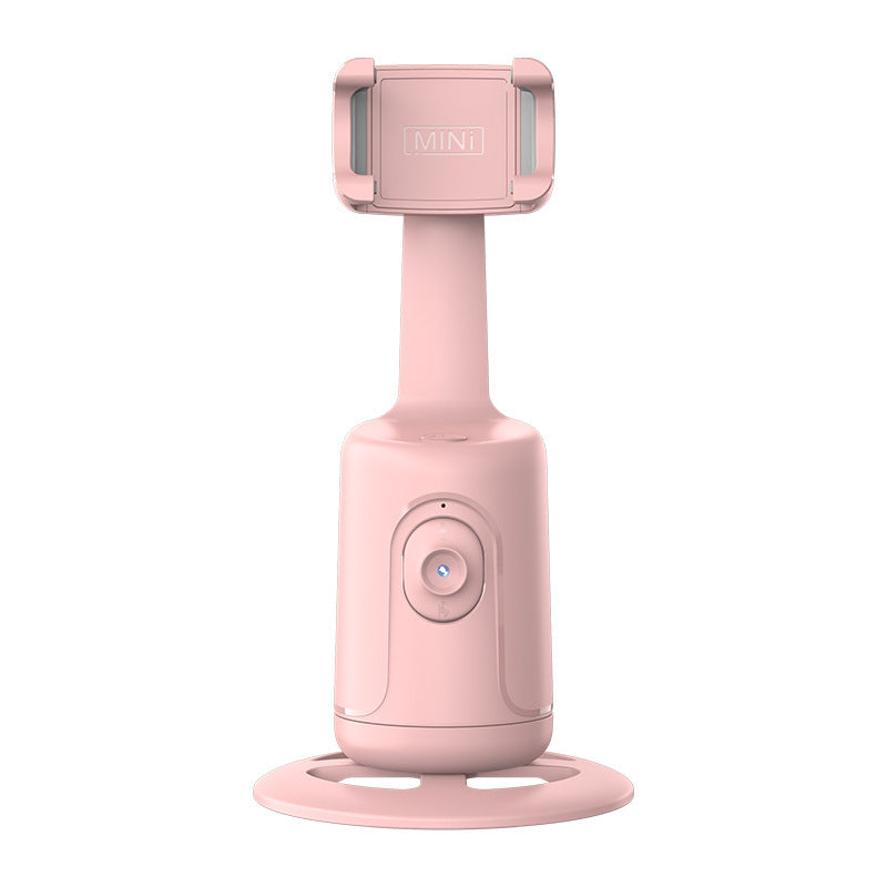 [HKXYK 360° Tripod] HKXYK 360° Rotating Face Tracking Tripod for Phone | Smart Vlogging & Streaming Holder with Rechargeable Battery, Stable Phone Mount for Live Videos, Outdoor Photography, Travel Vlogging, Modern Design,