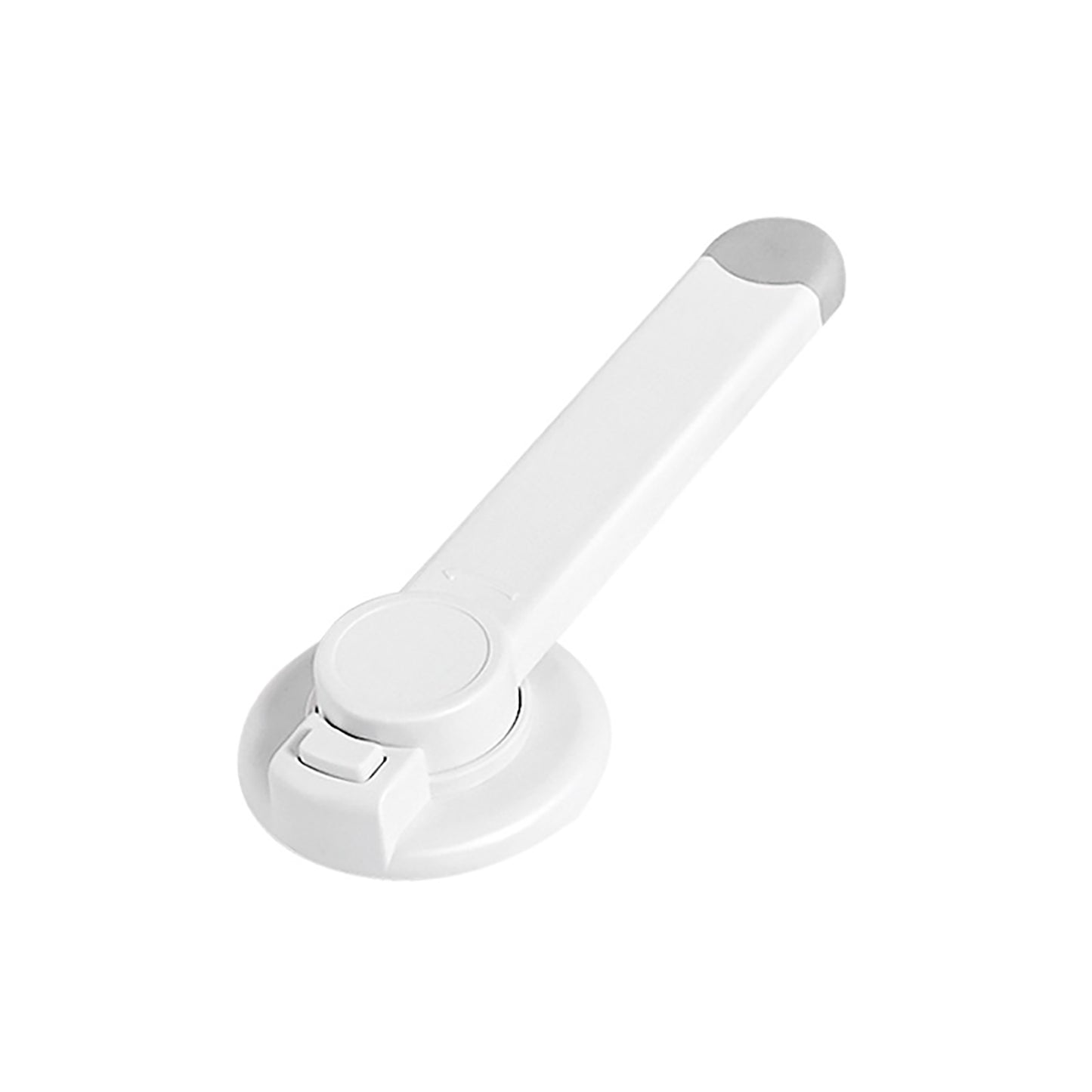 [AirXing Toilet Lock] AirXing White Plastic Toilet Lock - Childproof Latch with Easy-Install Design, Prevents Unauthorized Use for Youngsters & Pets, Secure Bathroom Access, Pet Safety Device, Modern Toilet Accessory, Durable