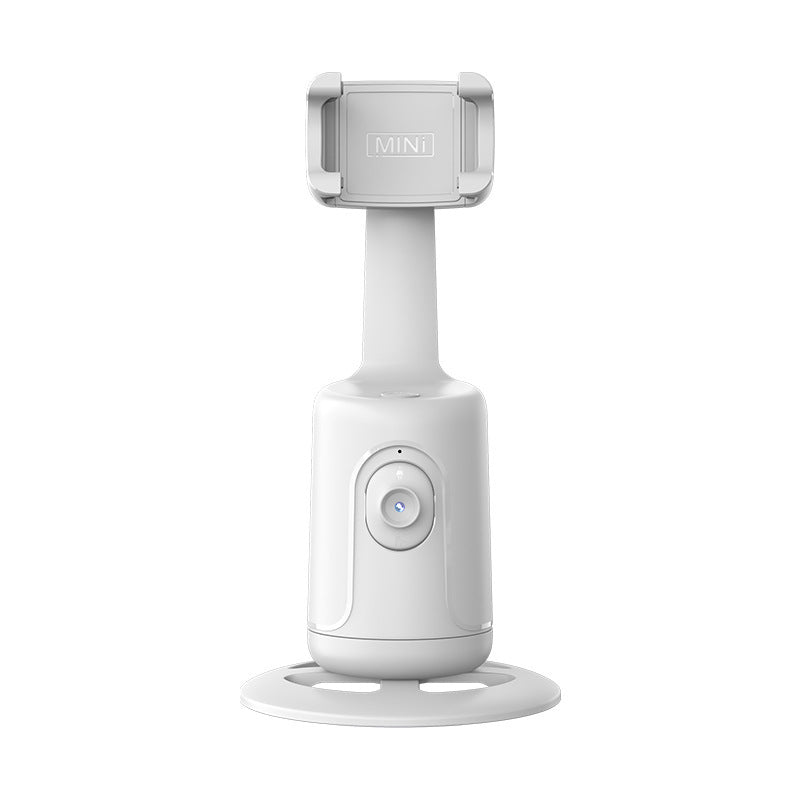 [HKXYK 360° Tripod] HKXYK 360° Rotating Face Tracking Tripod for Phone | Smart Vlogging & Streaming Holder with Rechargeable Battery, Stable Phone Mount for Live Videos, Outdoor Photography, Travel Vlogging, Modern Design,