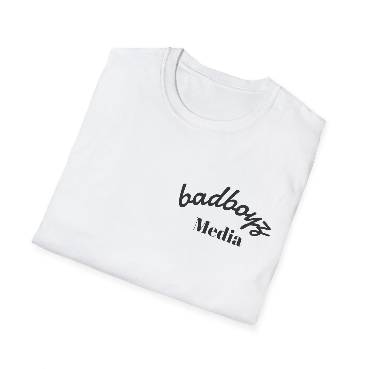 Unisex Softstyle T-Shirt with Badboyz Media Design, Casual Tee for Everyday Wear, Great Gift for Trendsetters, Perfect for Parties, [...]