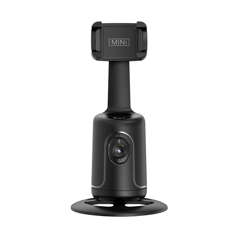 [HKXYK 360° Tripod] HKXYK 360° Rotating Face Tracking Tripod for Phone | Smart Vlogging & Streaming Holder with Rechargeable Battery, Stable Phone Mount for Live Videos, Outdoor Photography, Travel Vlogging, Modern Design,